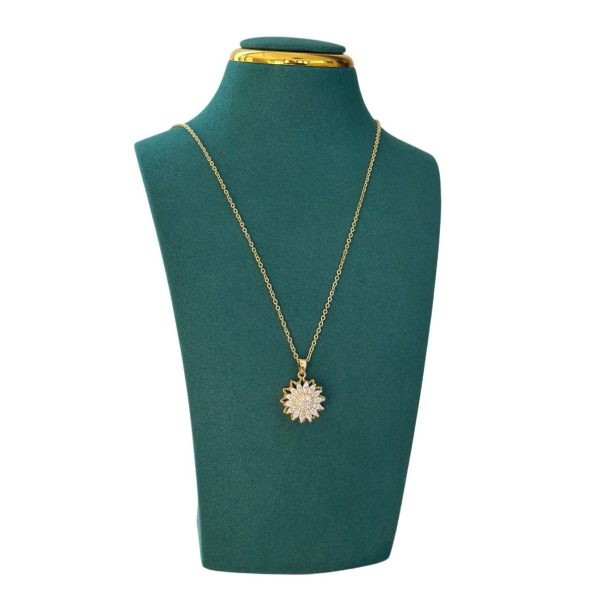 GENERICO - Collar con dije - Sol Giratorio - XUP