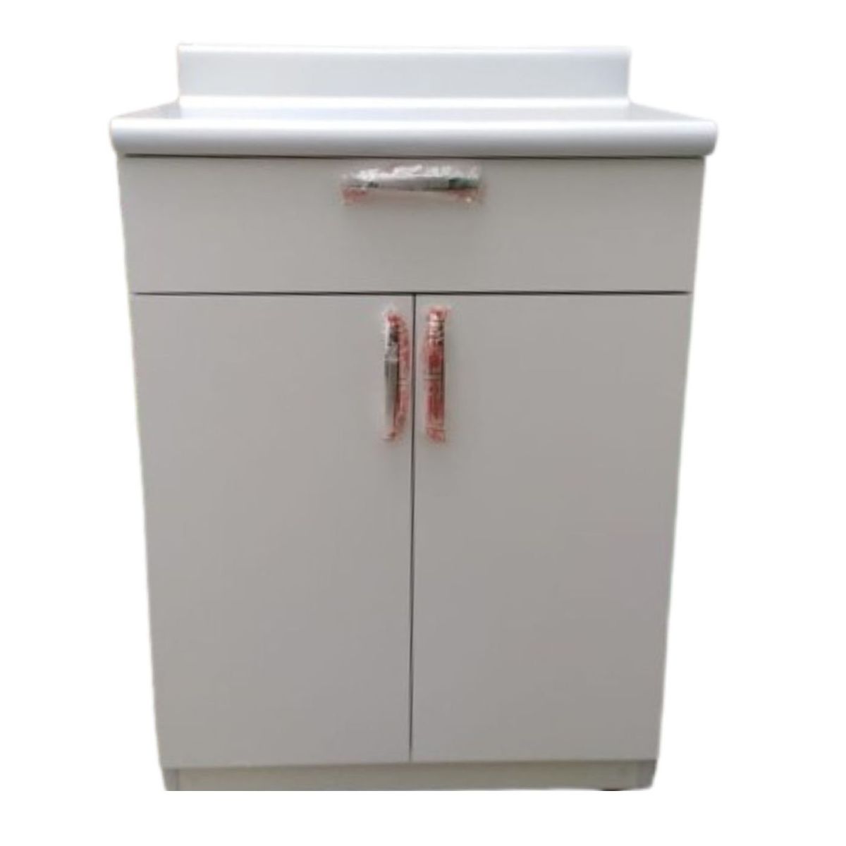 START FG - Mueble verdulerode cocina micorondas Roma con cajon en blanco