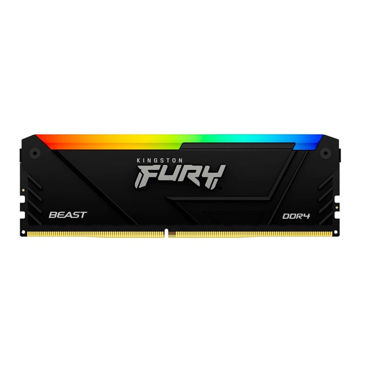 KINGSTON - Memoria Kingston Fury Beast RGB BLACK 16GB DDR4-3600MHz PC4-28800 CL18