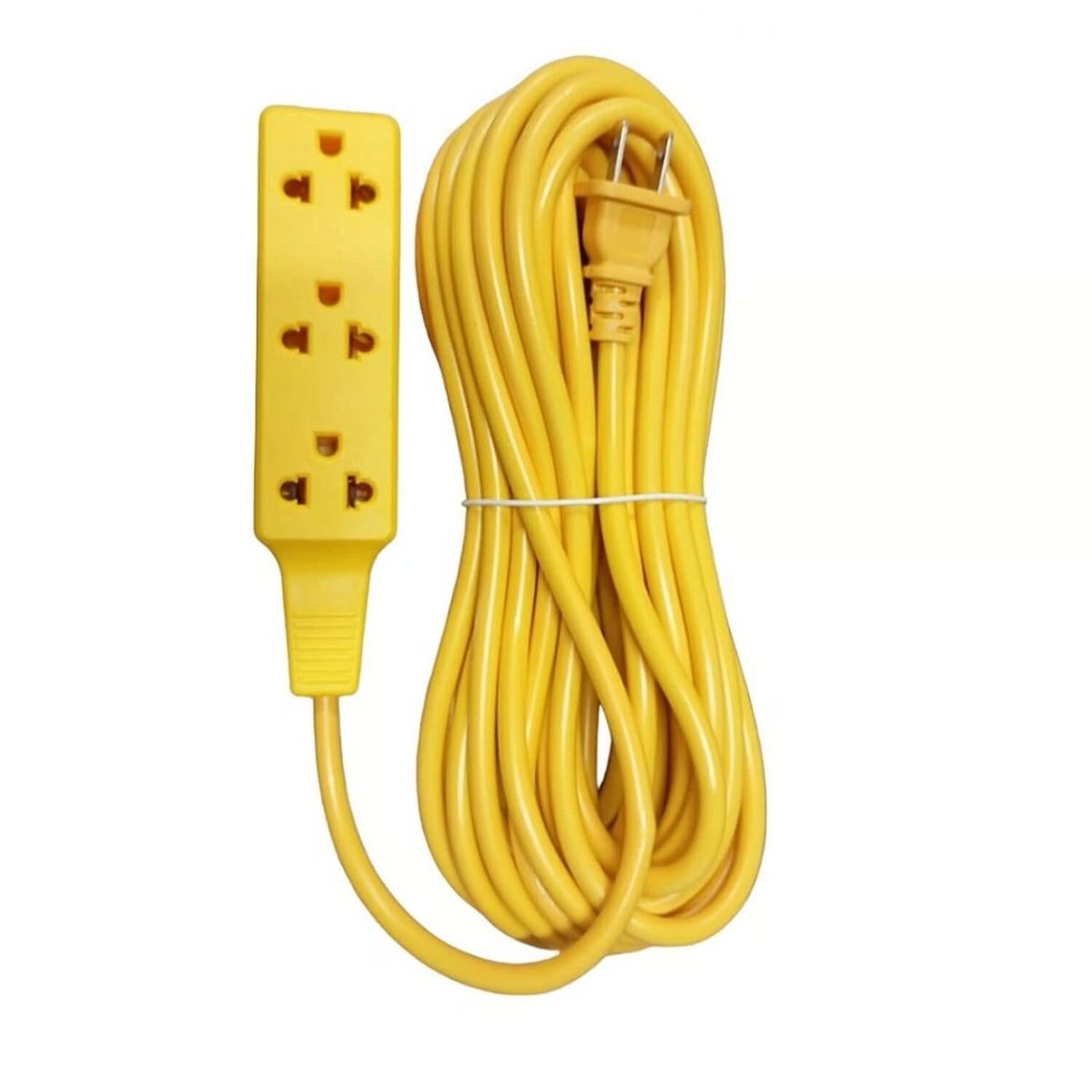 IMPORTADO MC - EXTENSION DE CABLE 9METROS  COLOR AMARILLO 10AMP-250V
