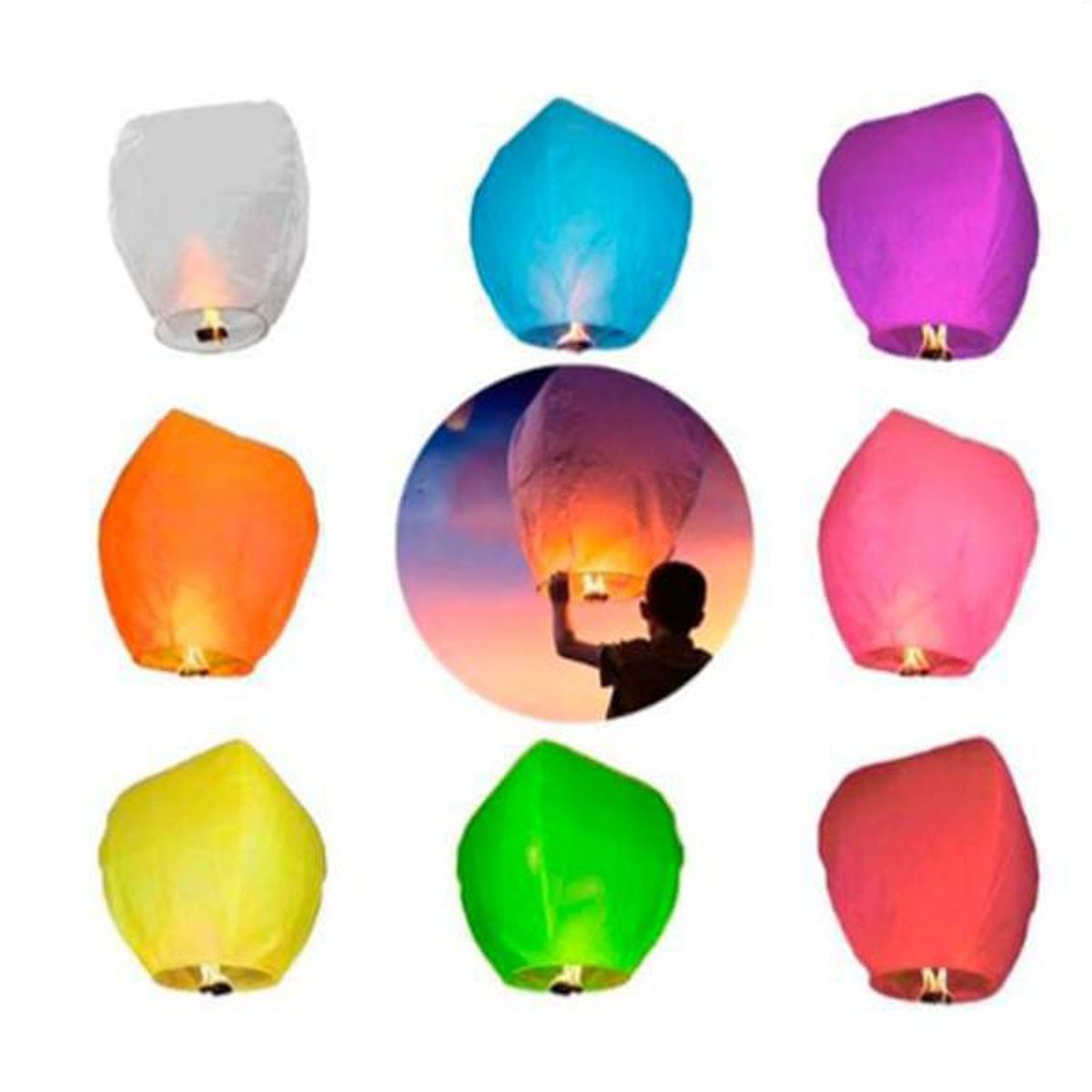 GENERICO - Pack x 3 globos luminosos para LOS DESEOS