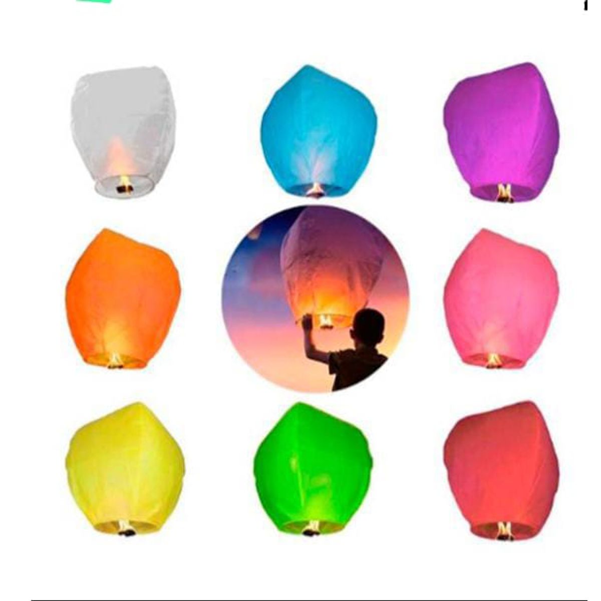 GENERICO - Pack x 3 globos luminosos para LOS DESEOS