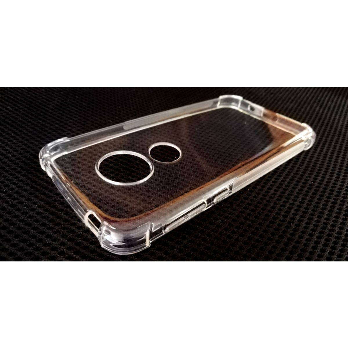 GENERICO - CASE FUNDA PARA MOTO G6 PLAY - ANTISHOCK TRANSPARENTE