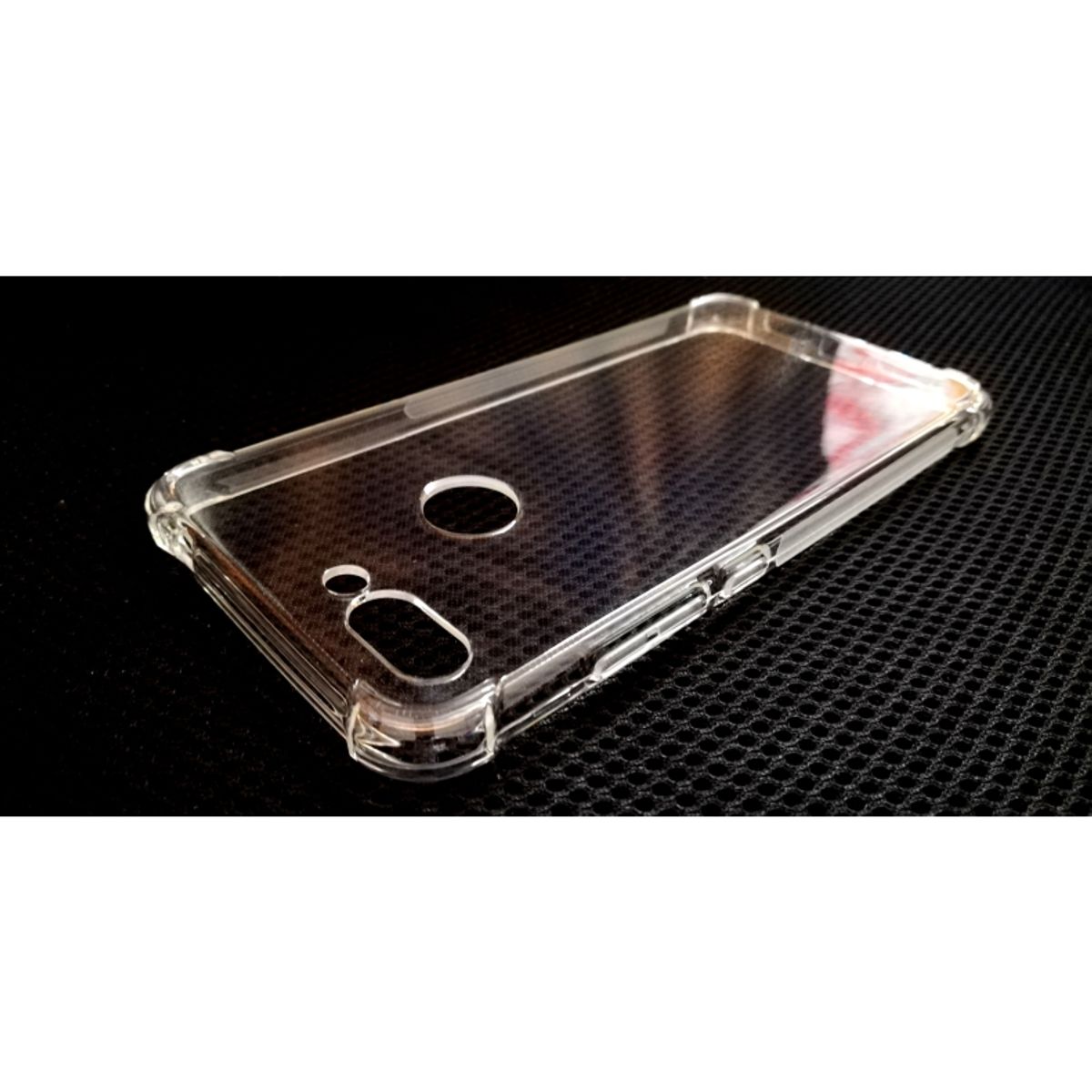 GENERICO - CASE FUNDA PARA HUAWEI Y9 2018 - ANTISHOCK TRANSPARENTE