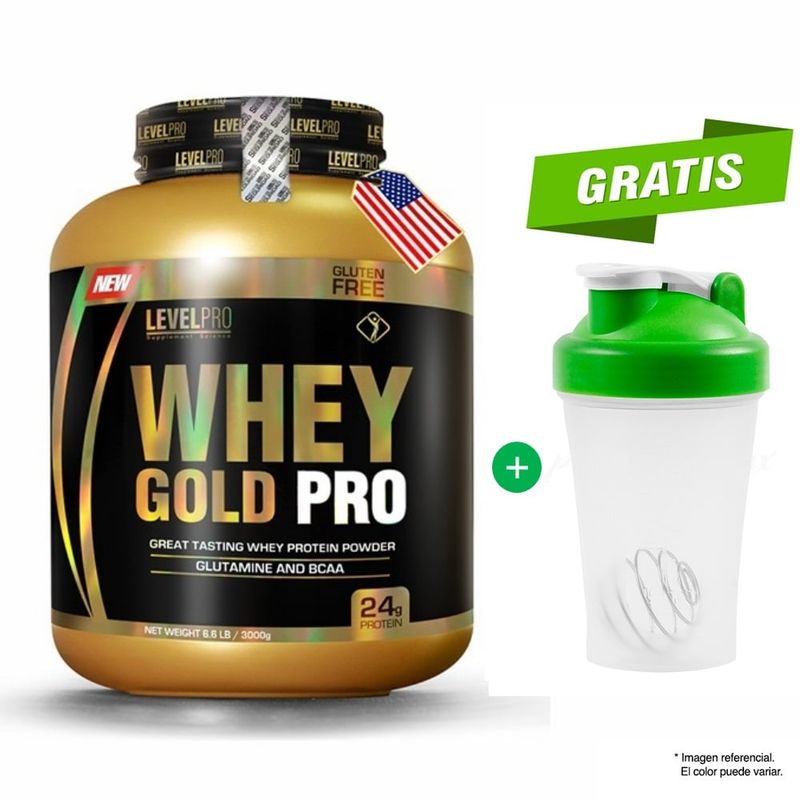 LEVEL PRO - WHEY GOLD PRO 3KG PROTEINA LEVEL PRO CHOCOLATE