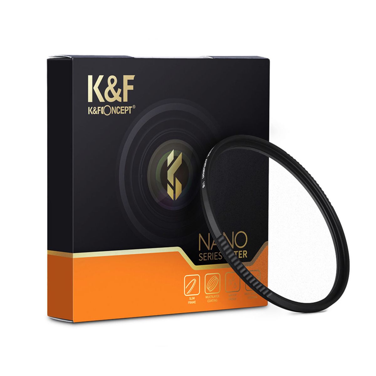 K&F CONCEPT - Filtro 82mm Black Mist 18 Nano-X K&F Concept.