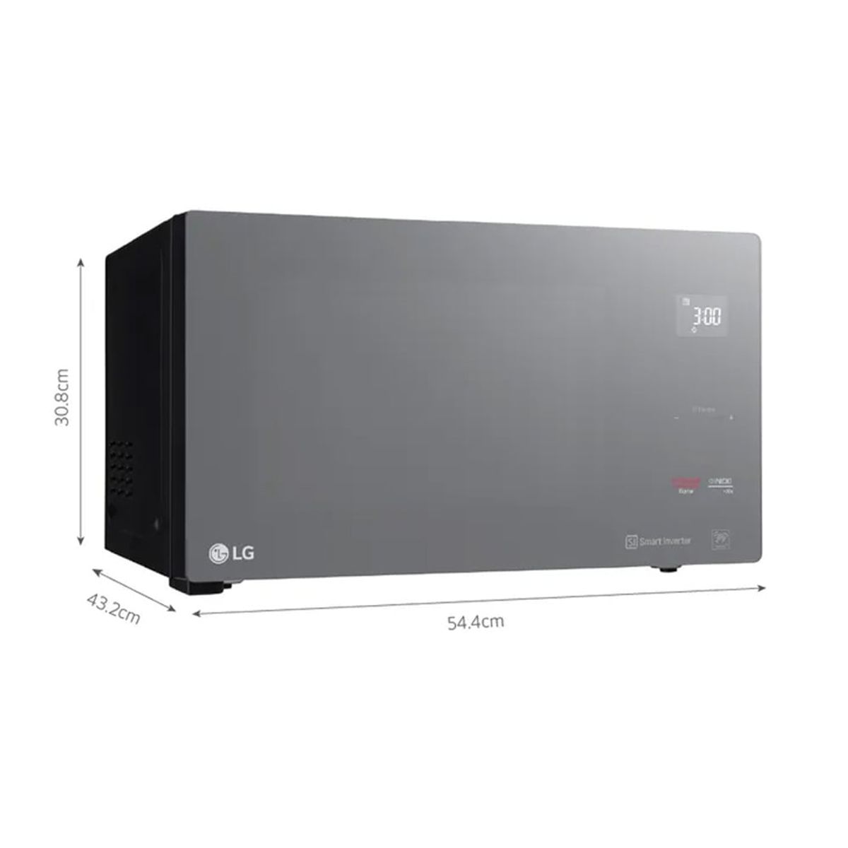 LG - Horno Microondas LG con Dorador 25Lts MH6596DIR