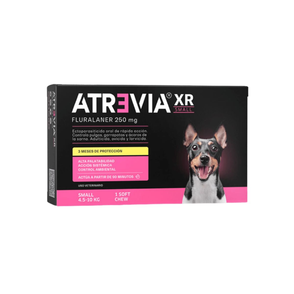 ATREVIA - ANTIPULGAS PARA PERROS ATREVIA XR SMALL 4.5-10KG X 1 TAB