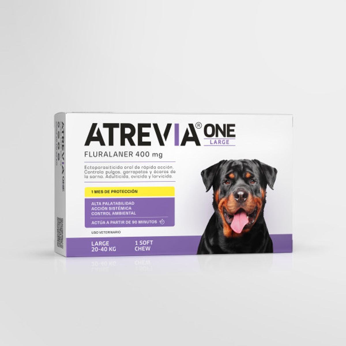 ATREVIA - ANTIPULGAS PARA PERROS ATREVIA ONE LARGE 20-40KG X 1 TAB