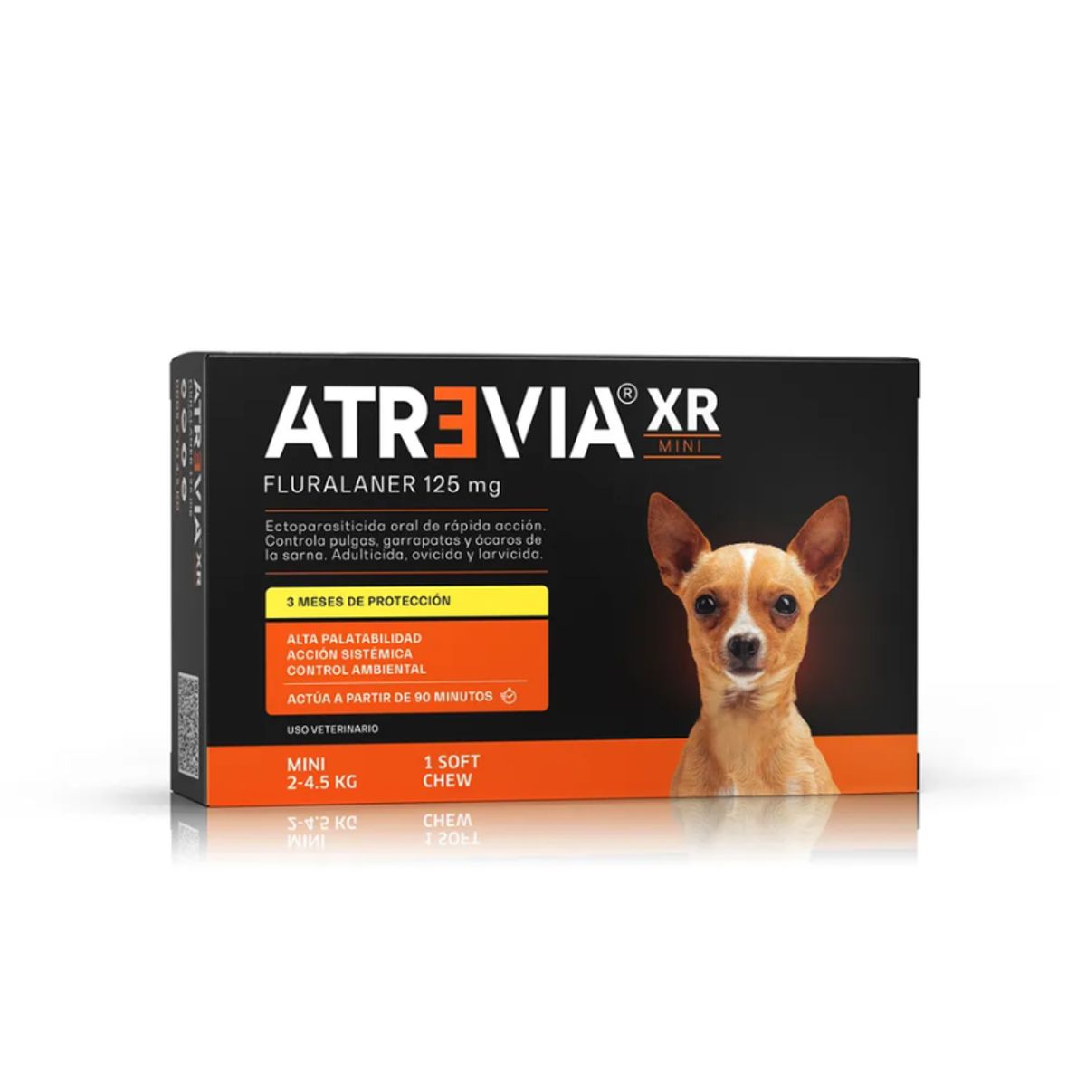 ATREVIA - ANTIPULGAS PARA PERROS ATREVIA XR MINI 2-4.5KG X 1 TAB