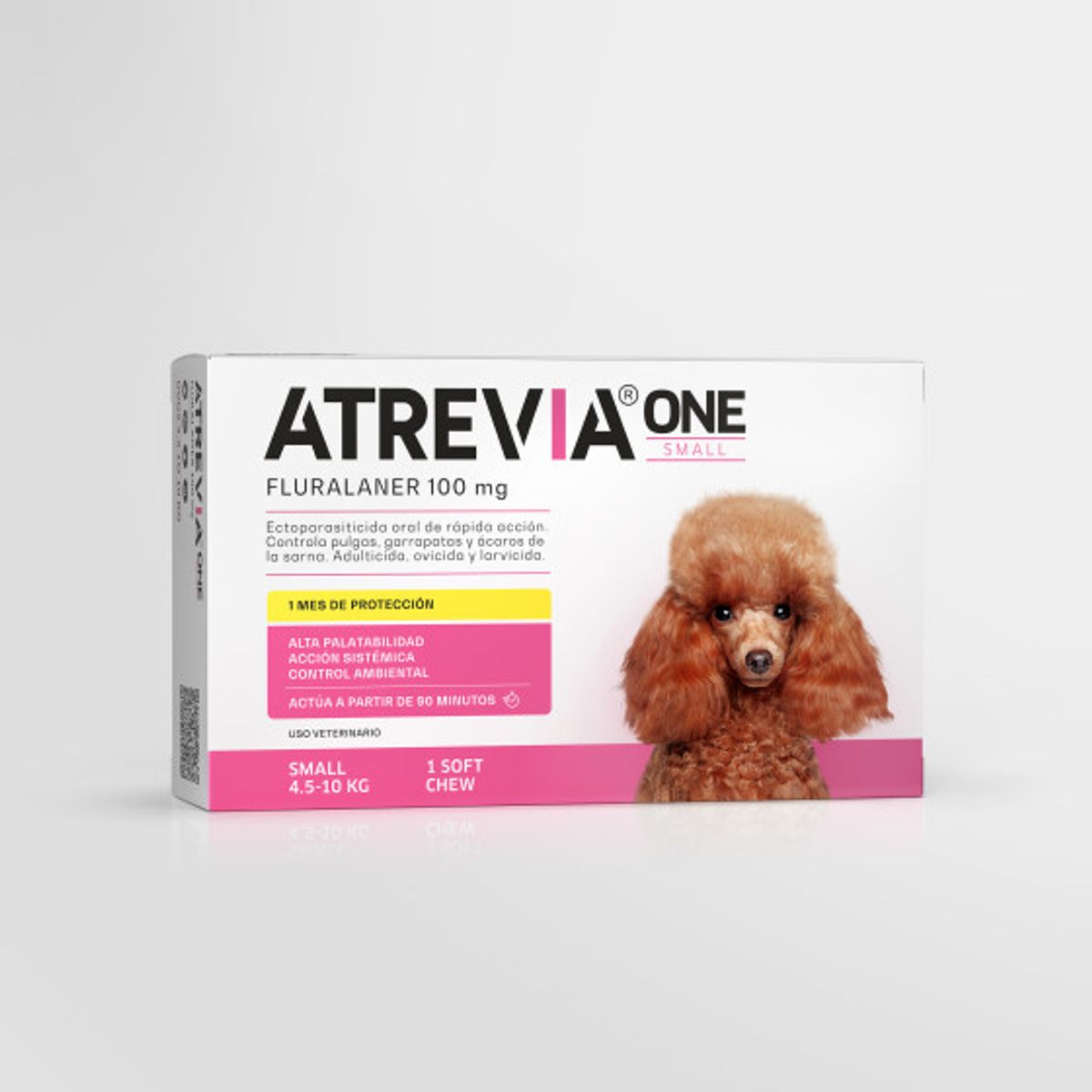 ATREVIA - ANTIPULGAS PARA PERROS ATREVIA ONE SMALL 4.5-10KG X 1 TAB