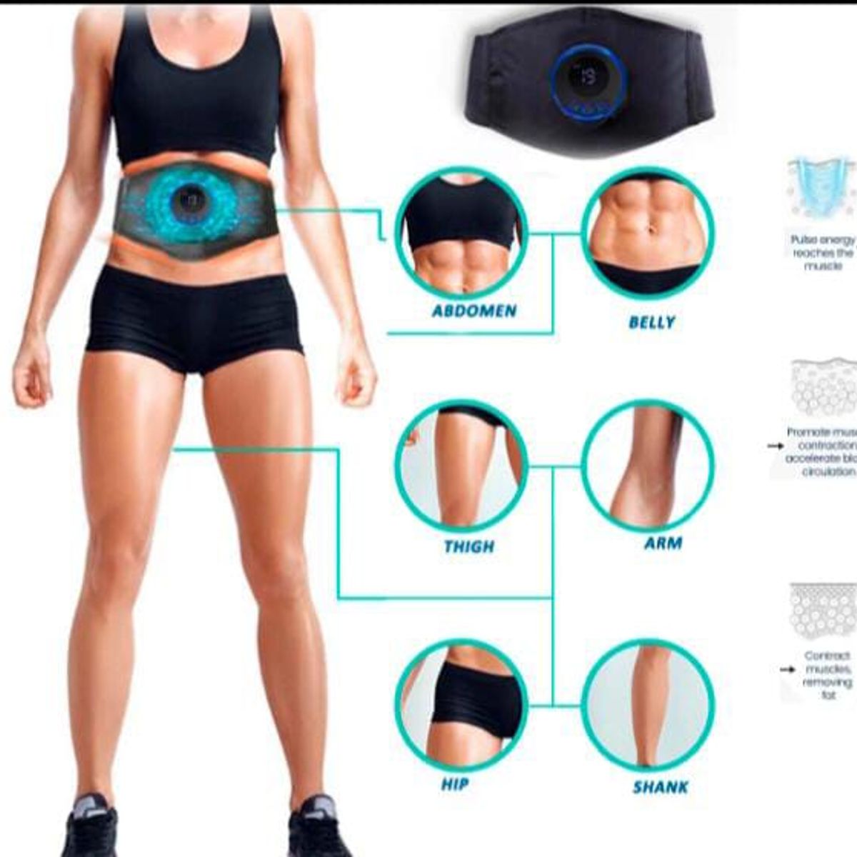 GENERICO - Estimulador Muscular Eléctrico EMS