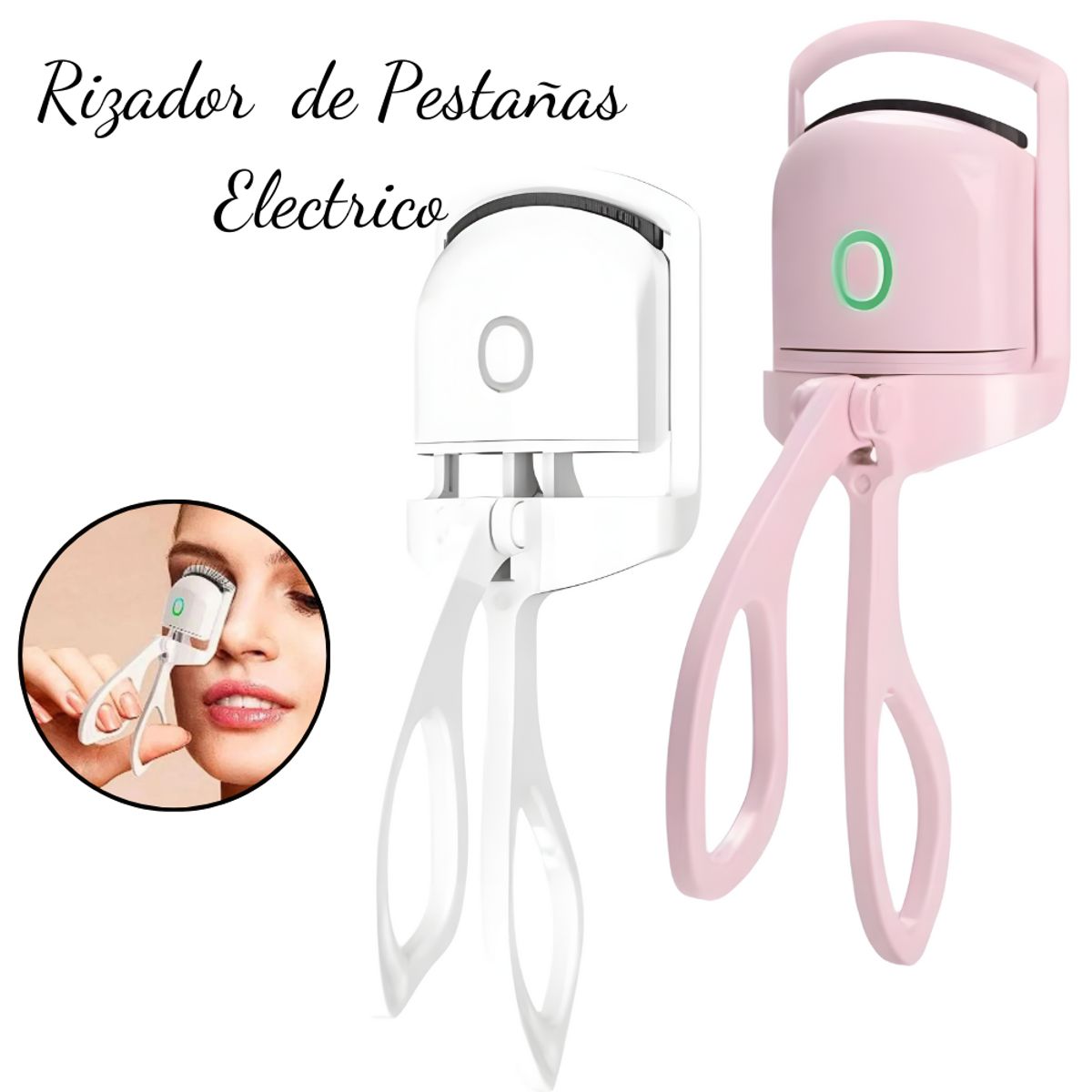 GENERICO - Rizador de Pestañas Eléctrico - recargable USB