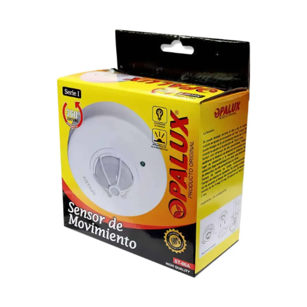 Sensor de Movimiento 360º ST-06A OPALUX, marca OPALUX - Foto 2