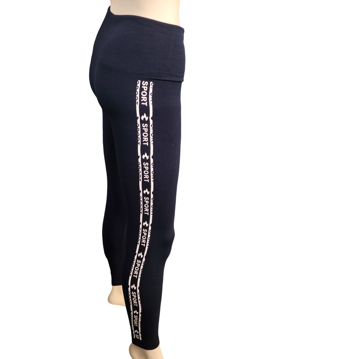 GENERICO - Legging Pantalón estampado lateral para damas