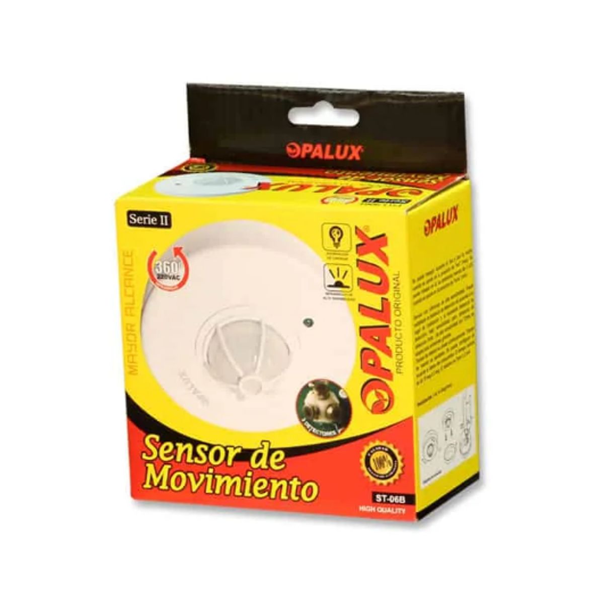 OPALUX - Sensor de Movimiento 360º ST-06B OPALUX