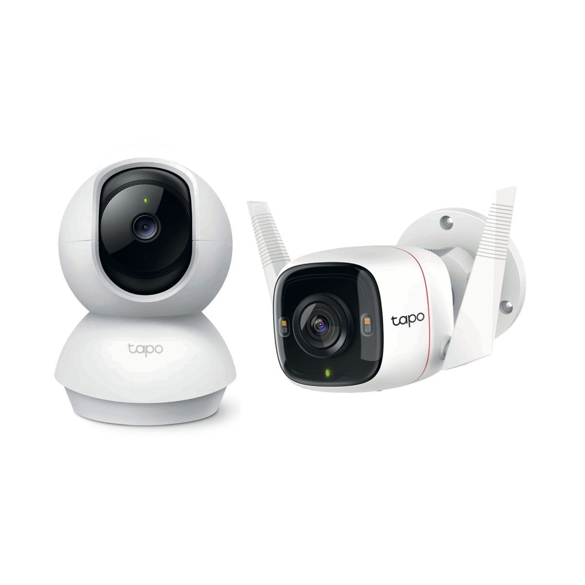 TP LINK - Kit de Cámara de Seguridad Tapo C210 2K + Tapo C310 2K - Tplink