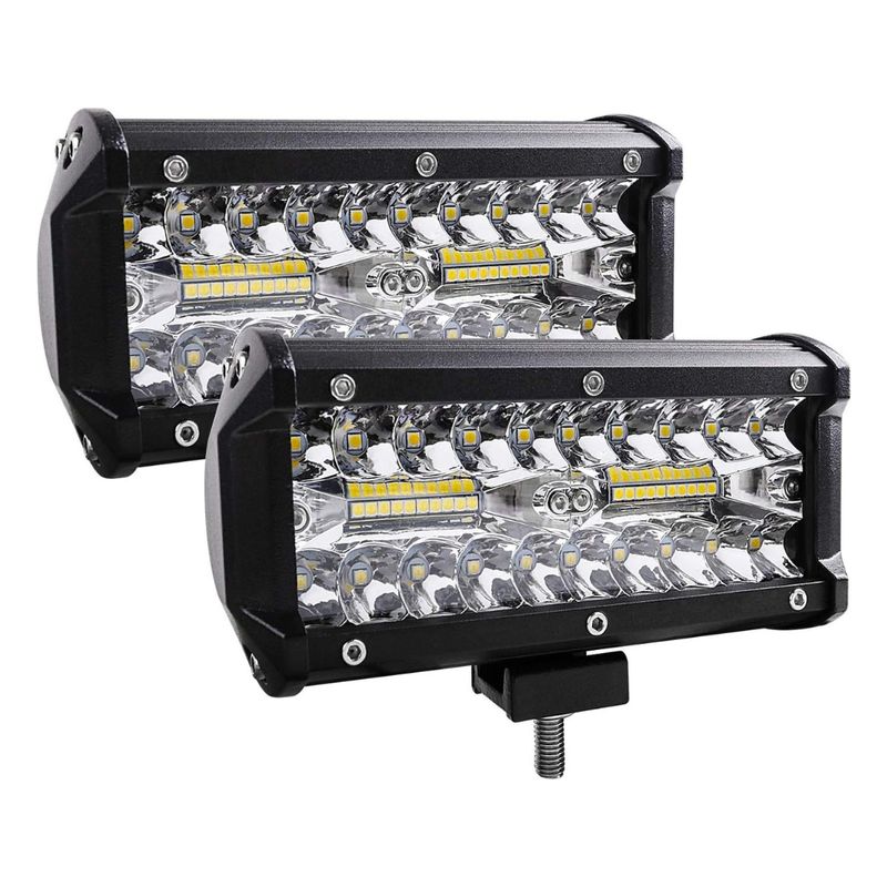 INMESOL - BARRA DUAL + FLASH 40LED 120W 18CM