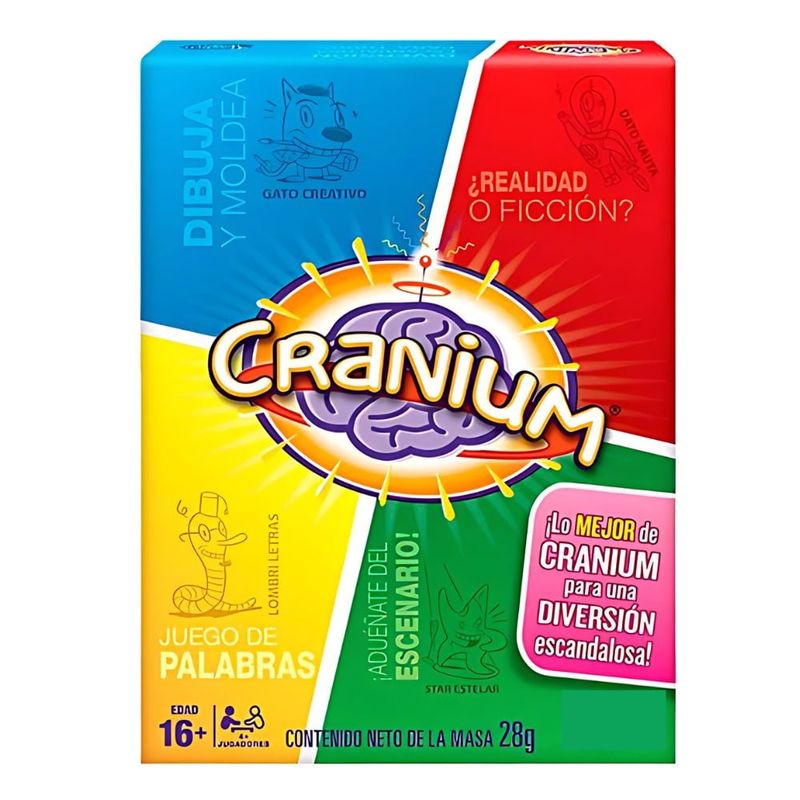 Cráneo Cranium Juego De Mesa Precio Cranium Hasbro Juego De Mesa