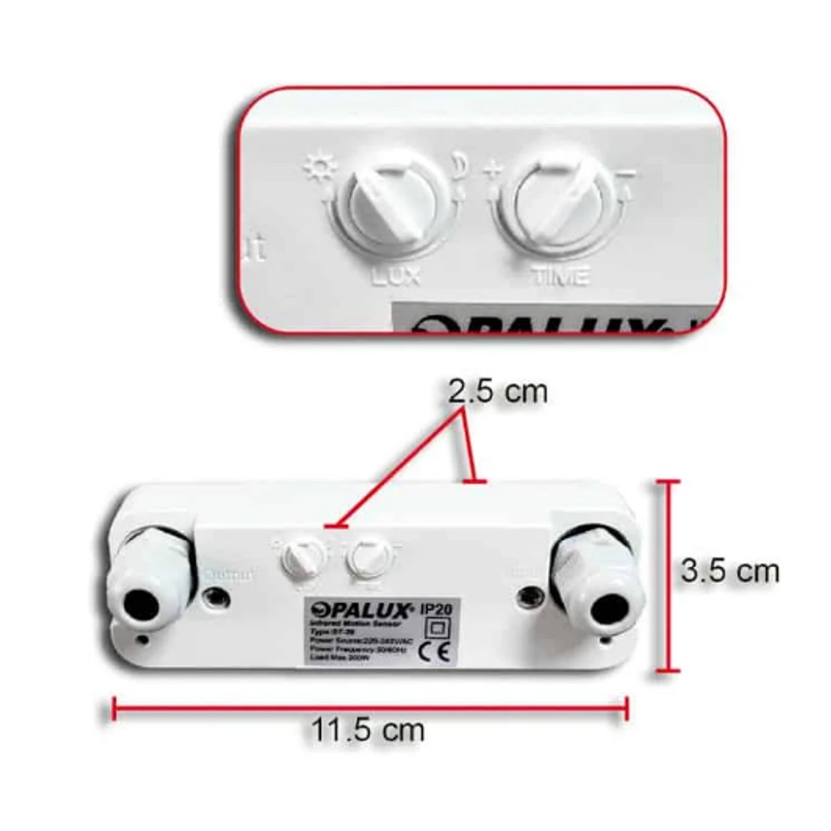 OPALUX - Sensor de Movimiento ST-26 OPALUX