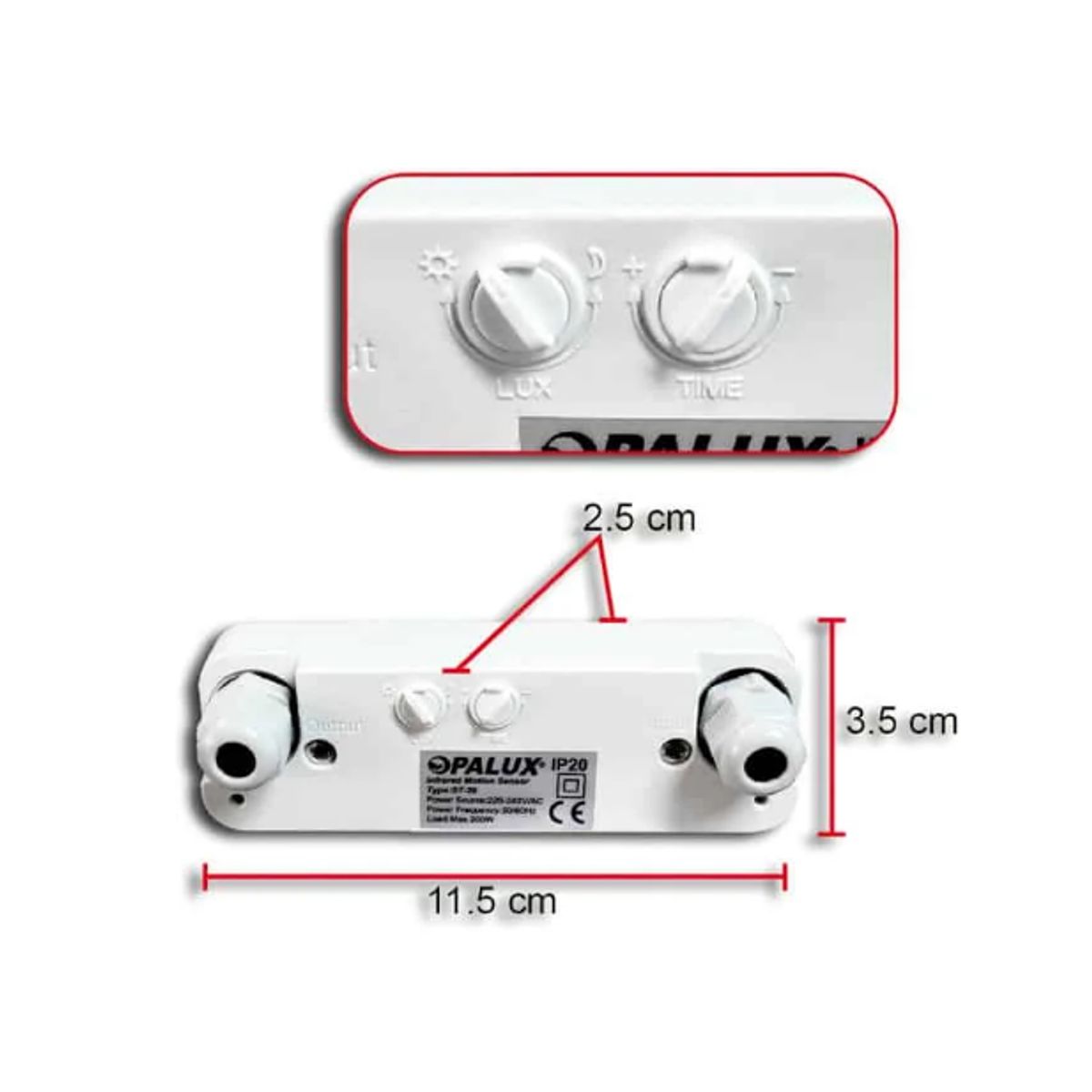 OPALUX - Sensor de Movimiento ST-26 OPALUX