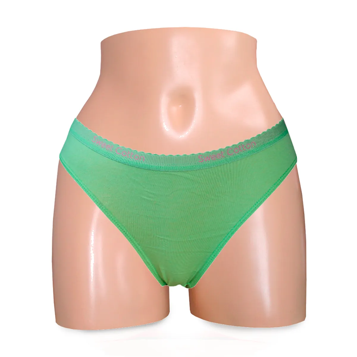 SWEET COTTON - Bikini Sweet Cotton Verde Kiwi