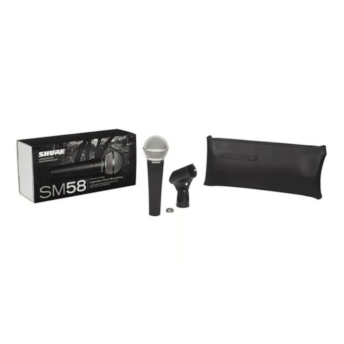 SHURE - Micrófono Shure SM SM58-LC Dinámico Cardioide