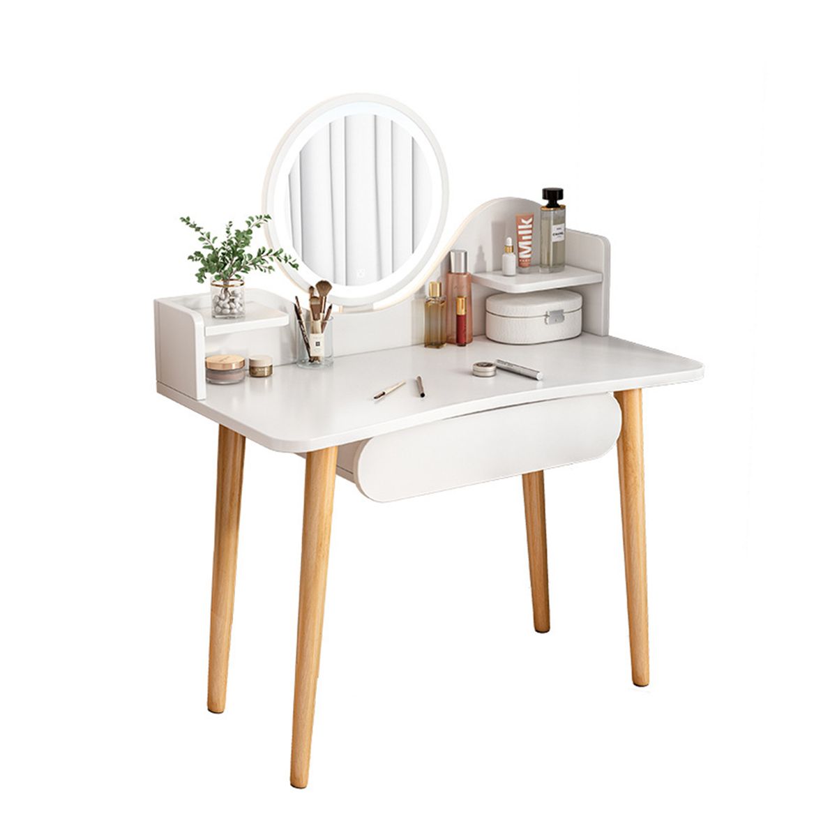 DIBA MUEBLES - Tocador Vintage Juliano con Espejo  - DIBA Muebles