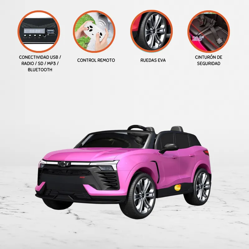 CHEVROLET - Carro a Batería CHEVROLET »SUBURBAN» Pink