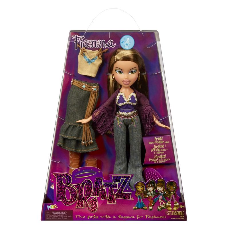 MGA ENTERTAINMENT - Muñeca Bratz Serie 3 Fianna con Accesorios