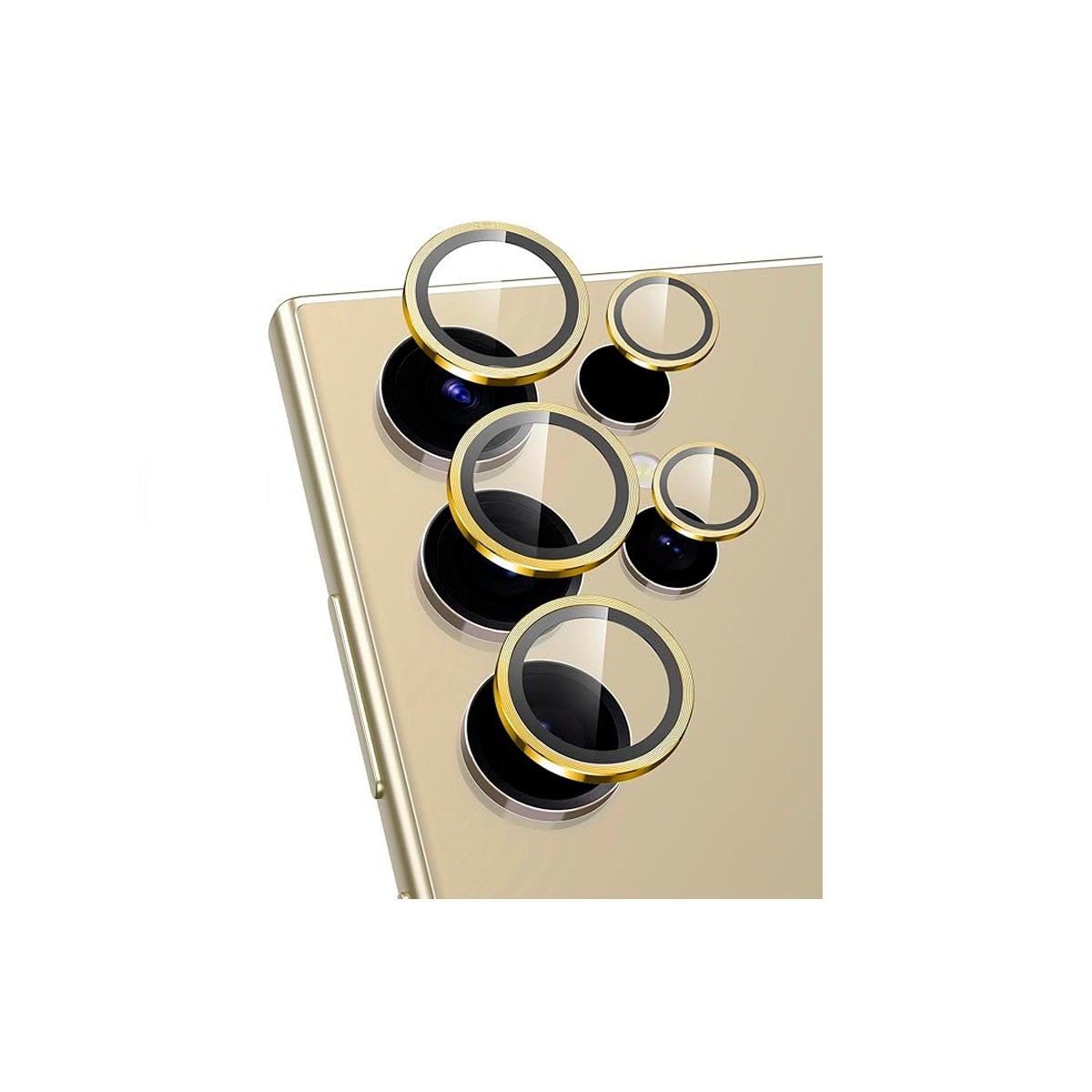 GENERICO - Protector de Cámara para el Samsung A05S Dorado