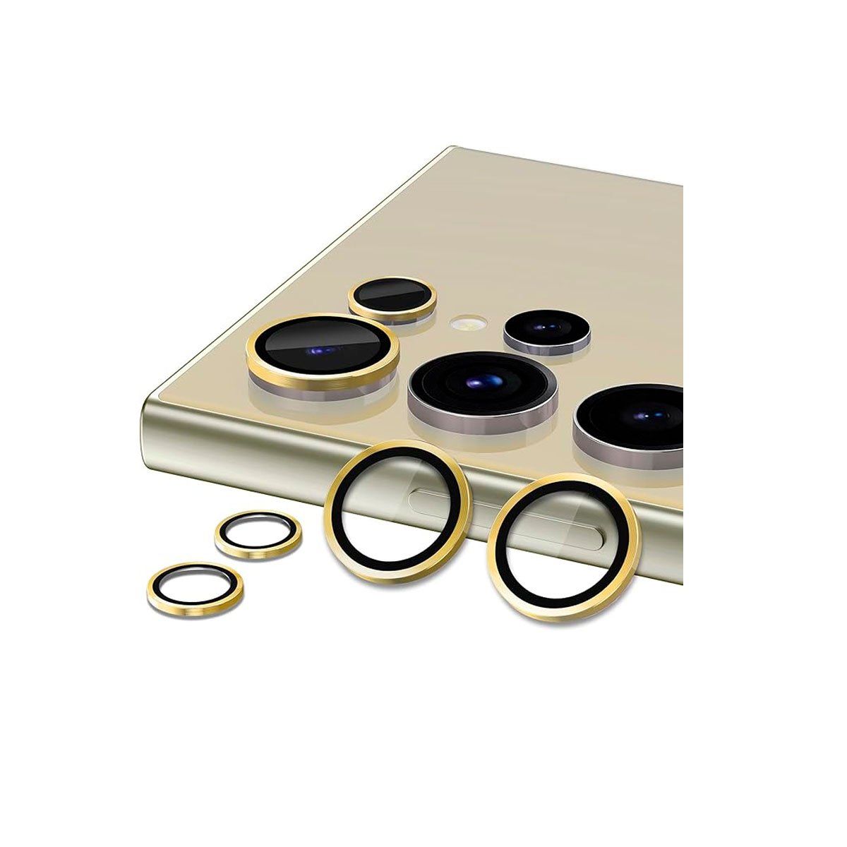 GENERICO - Protector de Cámara para el Samsung A54 Dorado