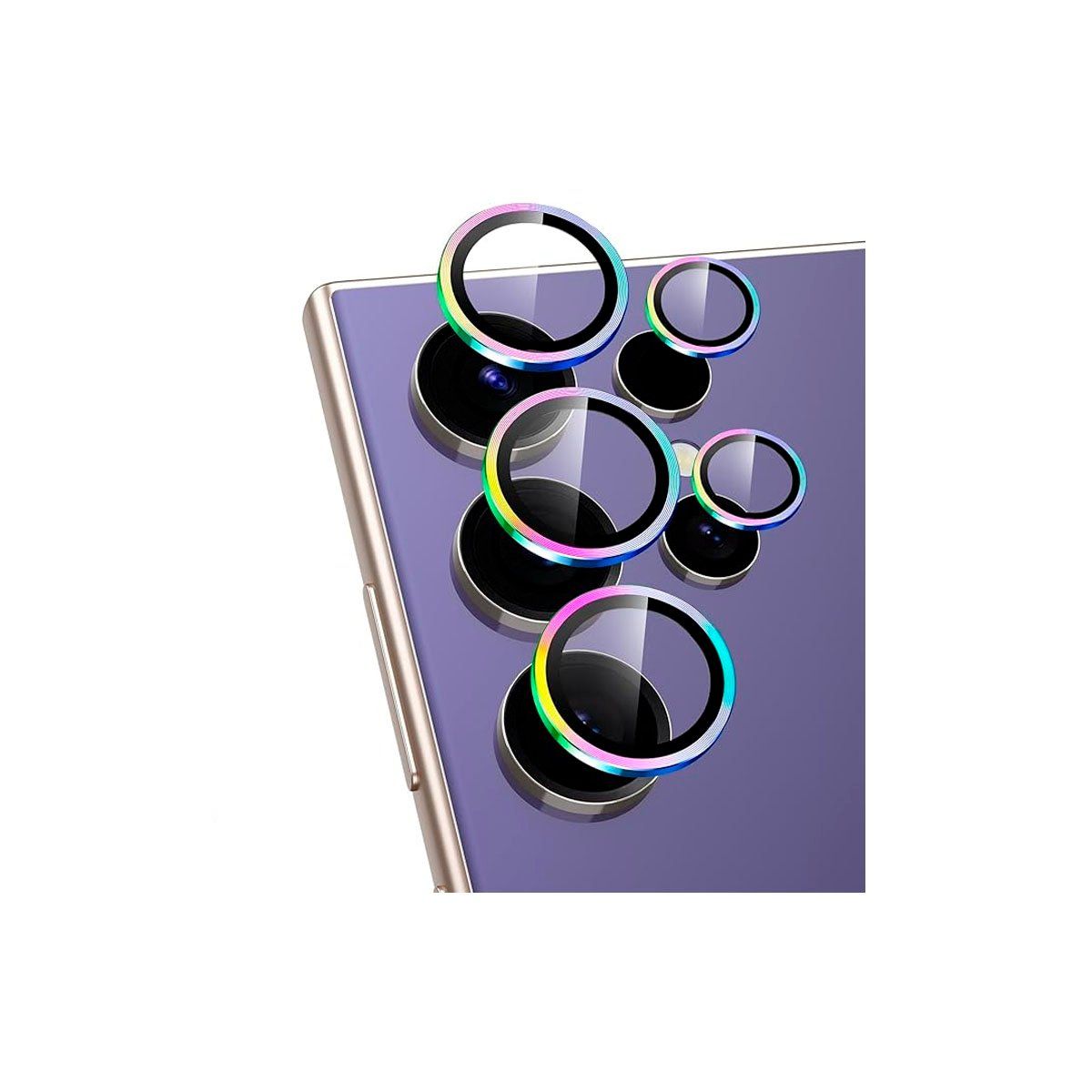 GENERICO - Protector de Cámara para el Samsung A54 Tornasol