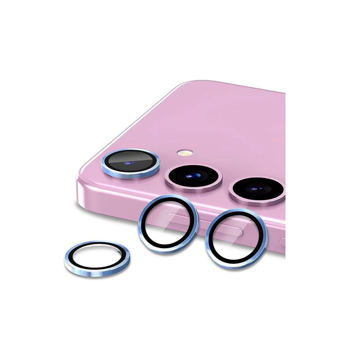 GENERICO - Protector de Cámara para el Samsung A35 Azul