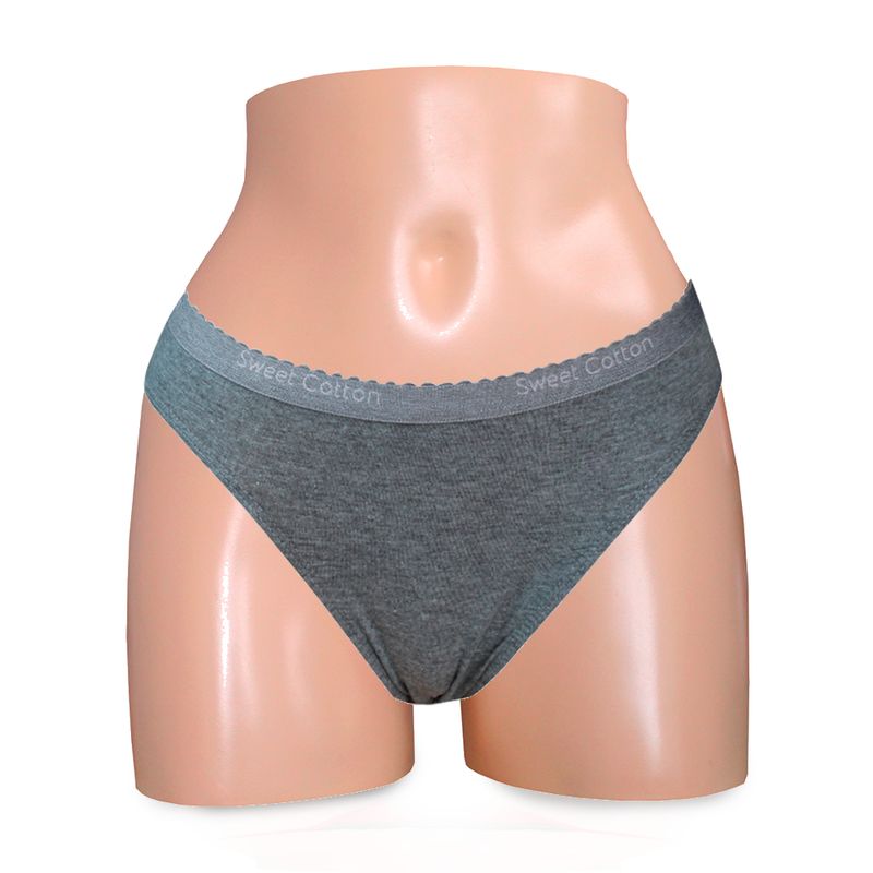 SWEET COTTON - Bikini Sweet cotton Plomo