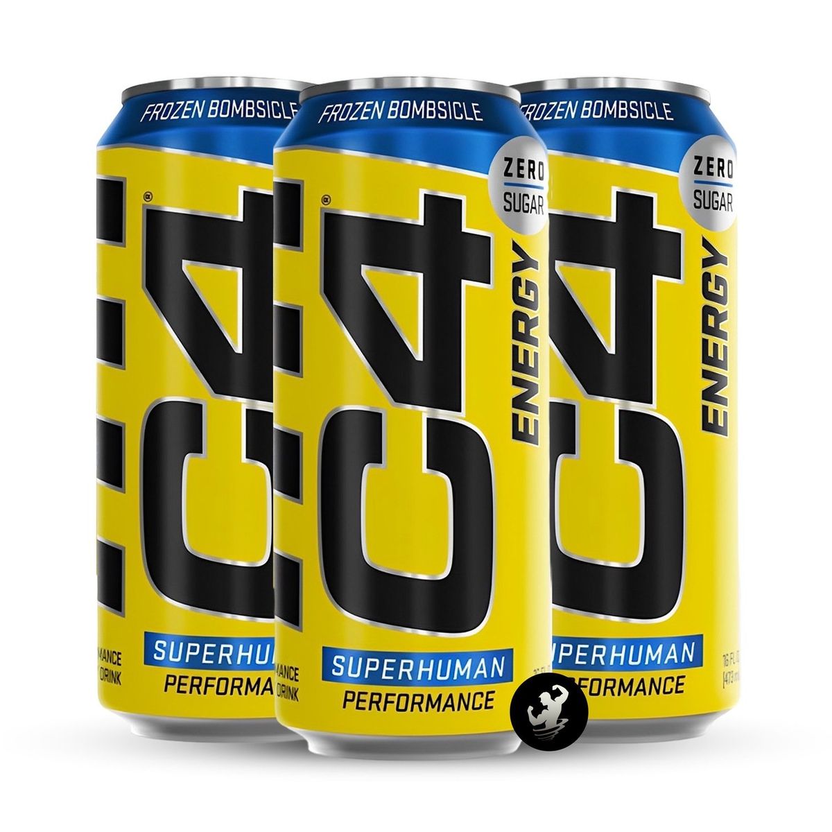 CELLUCOR - Pre Entreno C4 Energy 473ml x 03 unidades - Frozen Bombsicle