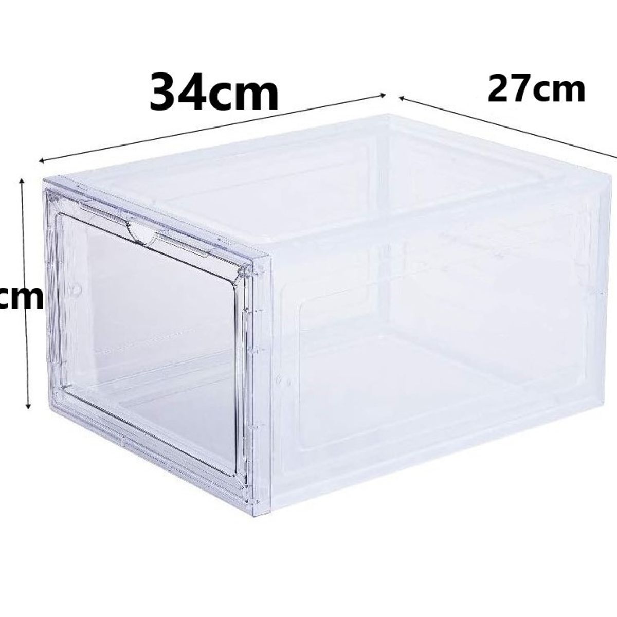 GENERICO - Kit 4 cajas de zapato transparente - Cod 2230