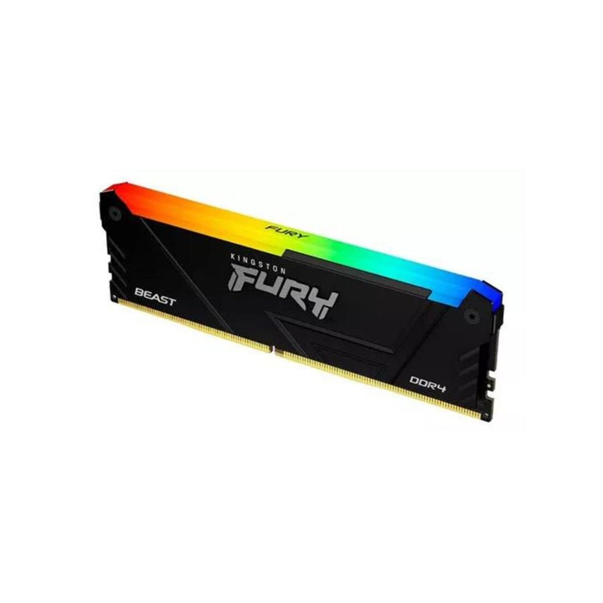 KINGSTON - Memoria Kingston Fury Beast RGB KF432C16BB2A8 BLACK 8GB DDR4-3200 MHz