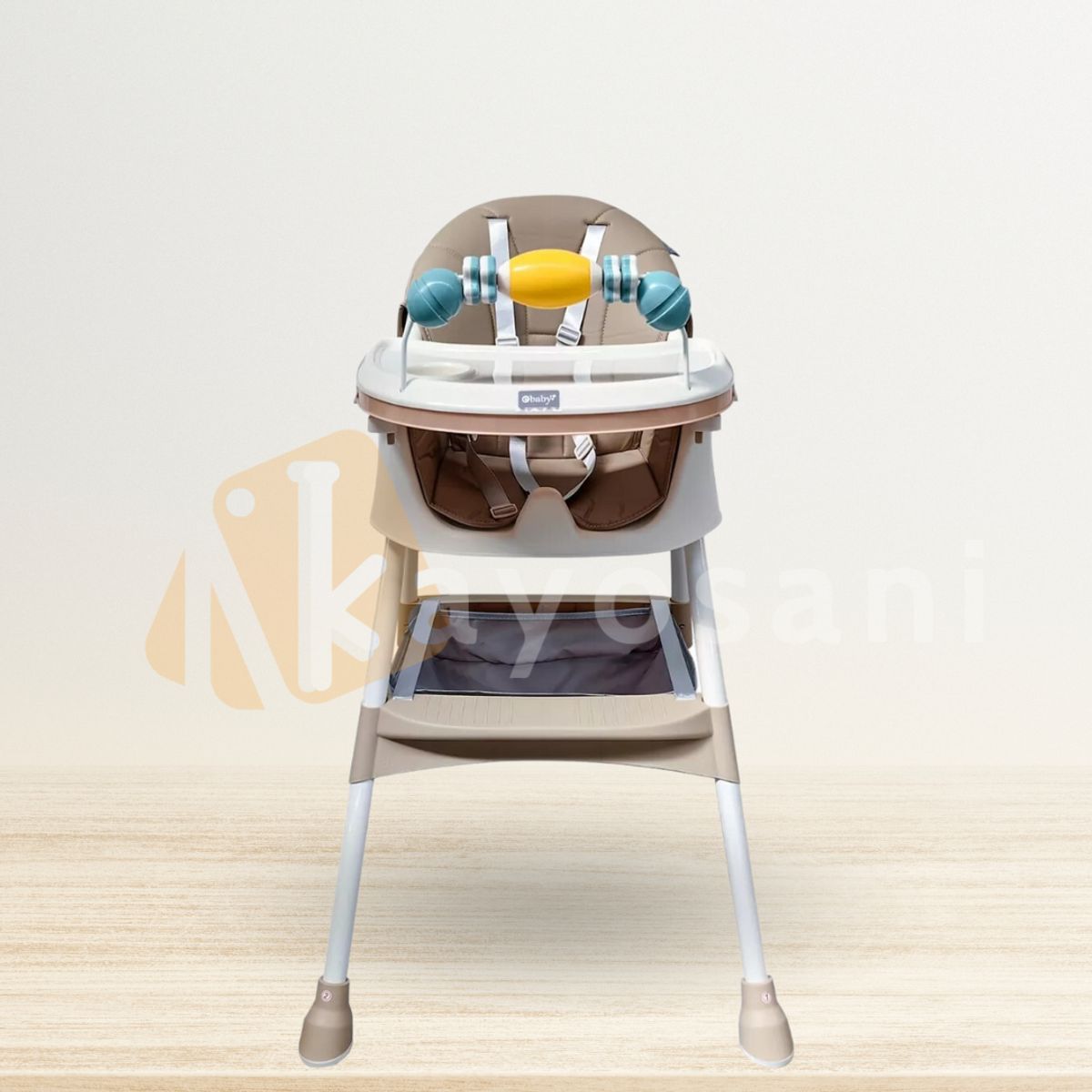 EBABY - Silla de comer Ebaby «DALI PLUS» Beige