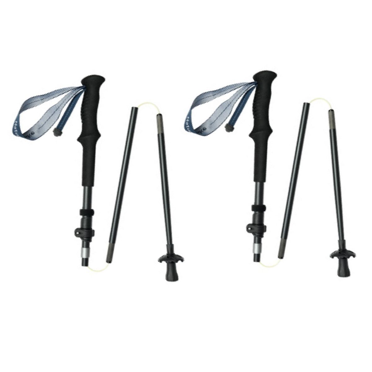 NATUREHIKE - Par de bastones plegables Trail Pro  Naturehike