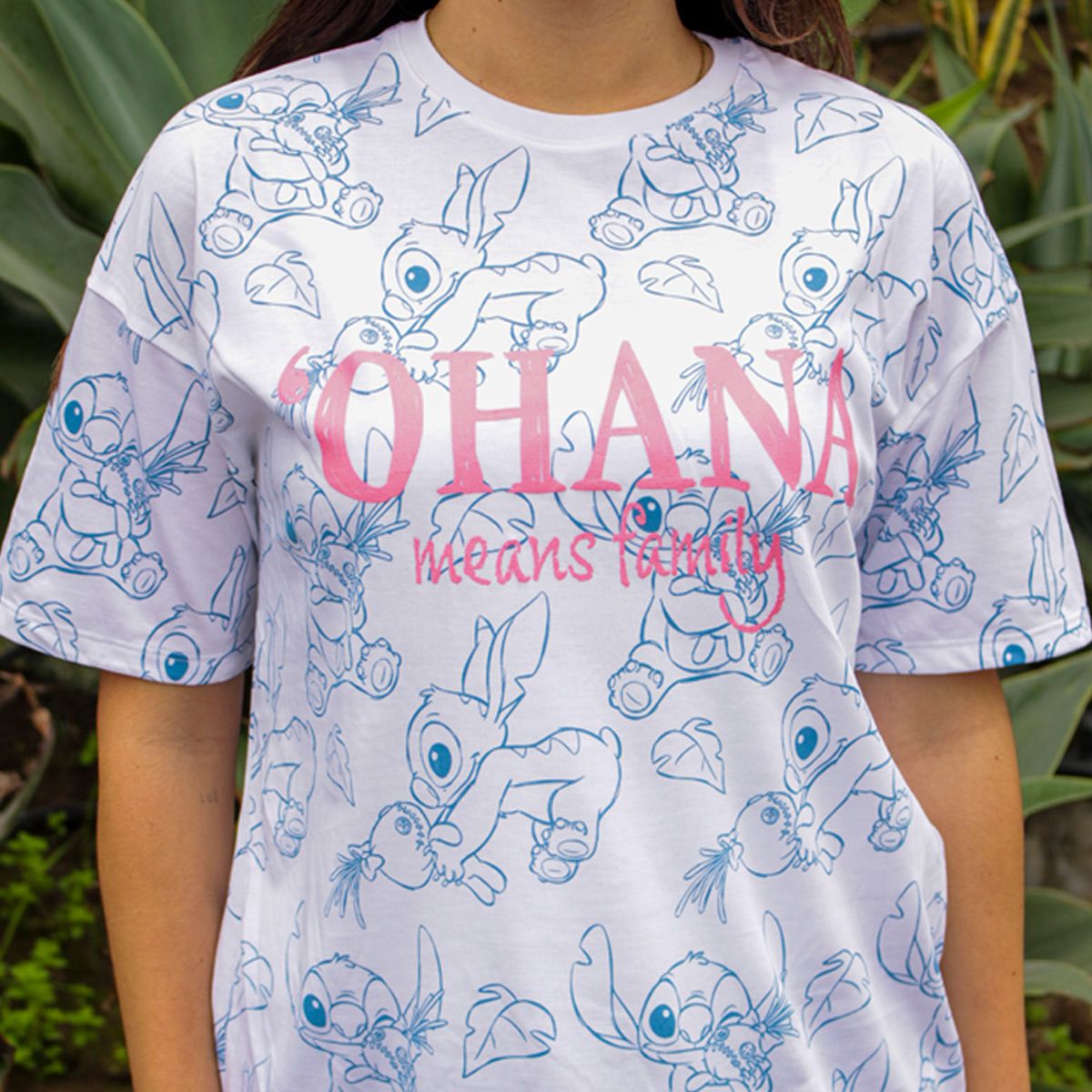 DISNEY - POLO OVERSIZE   LILO & STITCH  MUJER