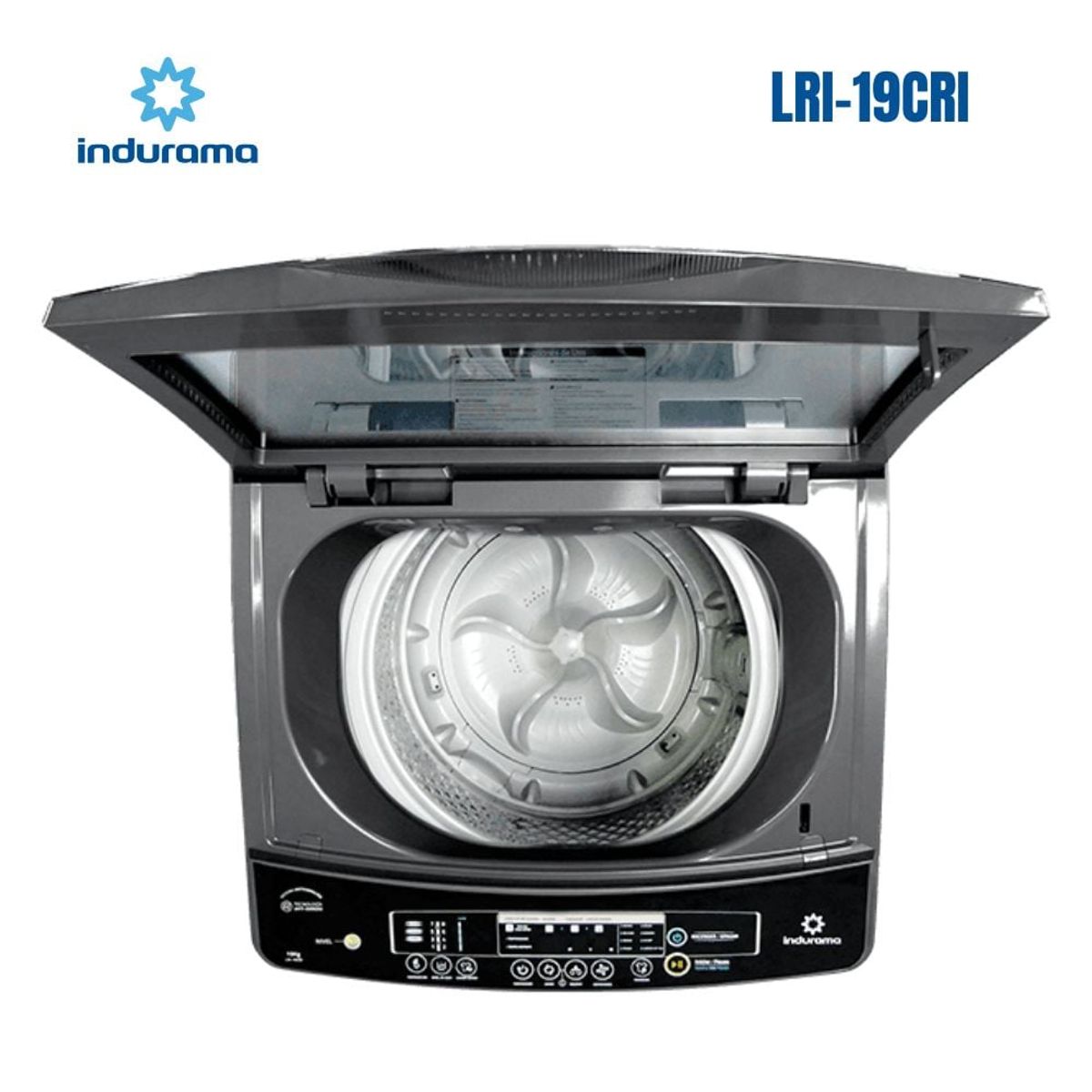 INDURAMA - Lavadora Indurama 19kg Lri-19cri Croma