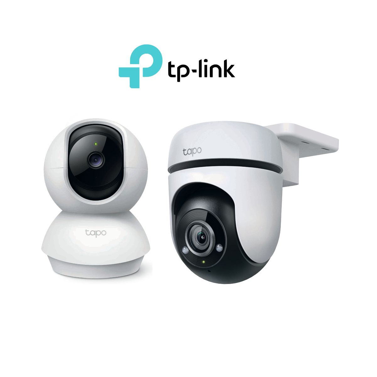 TP LINK - Kit de Cámara de Seguridad Tapo C210 2K + Tapo C510W 2K - Tplink