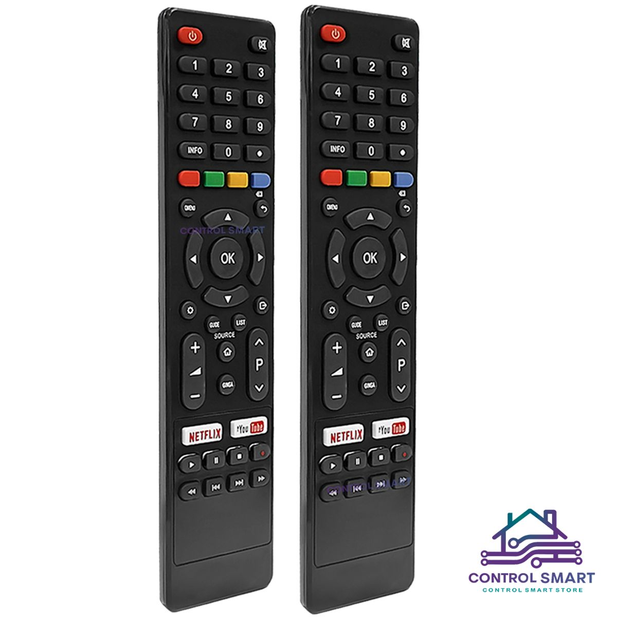 GENERICO - Control Remoto Compatible Para Smart Tv Led JVC