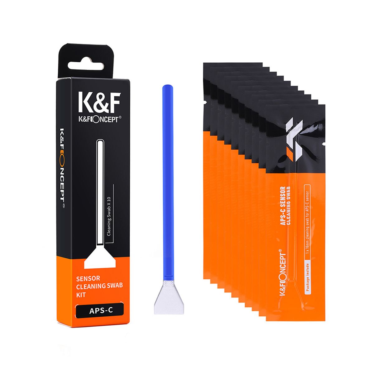 K&F CONCEPT - Hisopo de limpieza para sensor APS-C K&F Concept