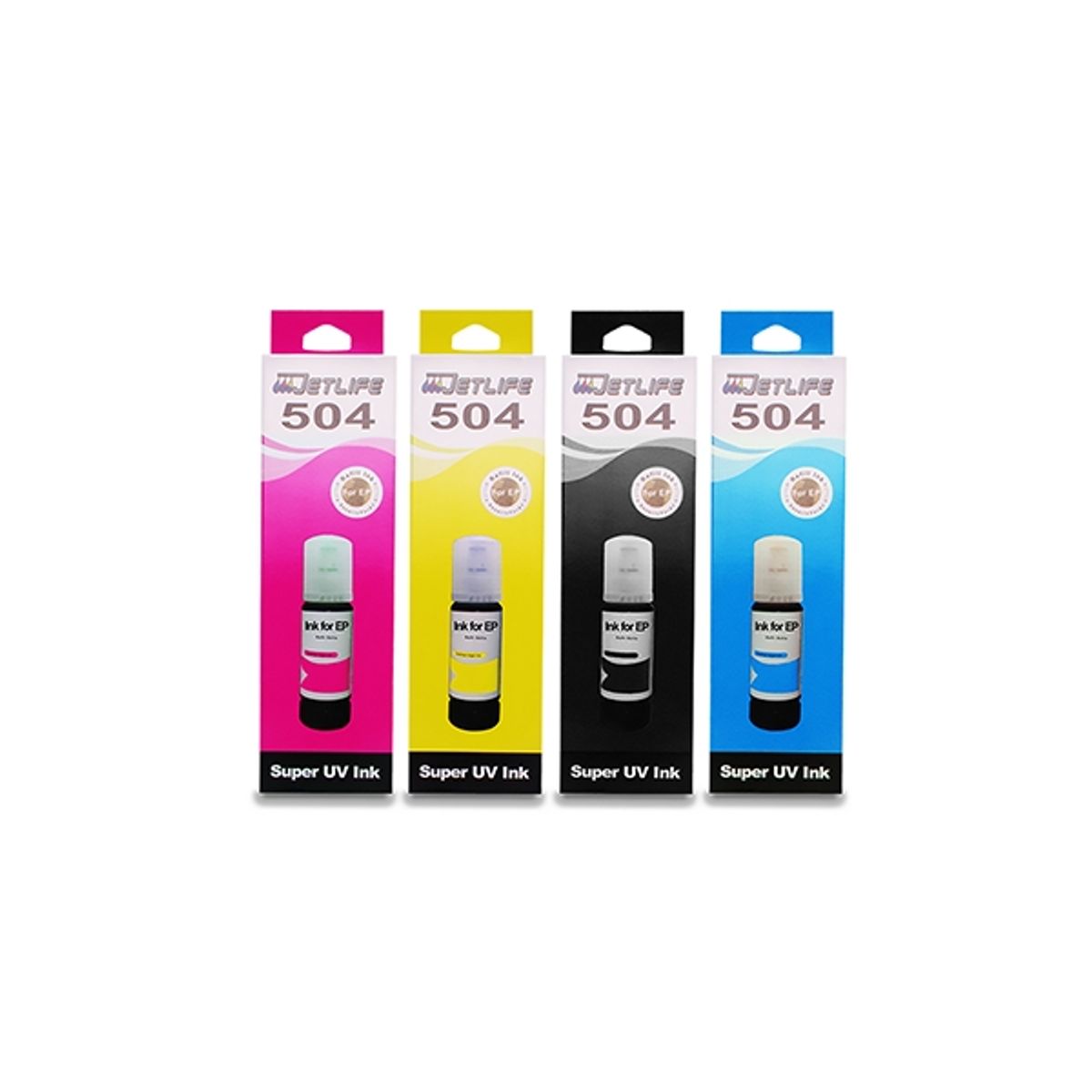 Kit De Tinta Jetlife Genérica T504-Compatible, marca GENERICO - Foto Principal