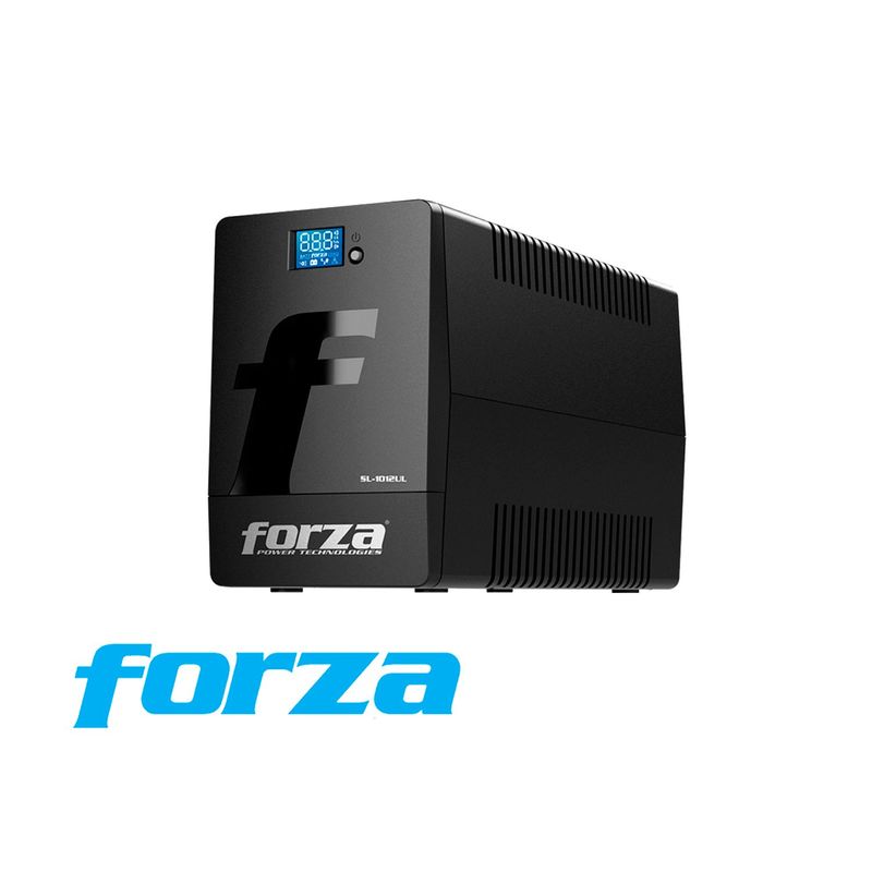 FORZA - UPS SL-1012UL FORZA 10 NEMA 5-15R 1000VA600W 220V LCD TÁCTIL NEGRO