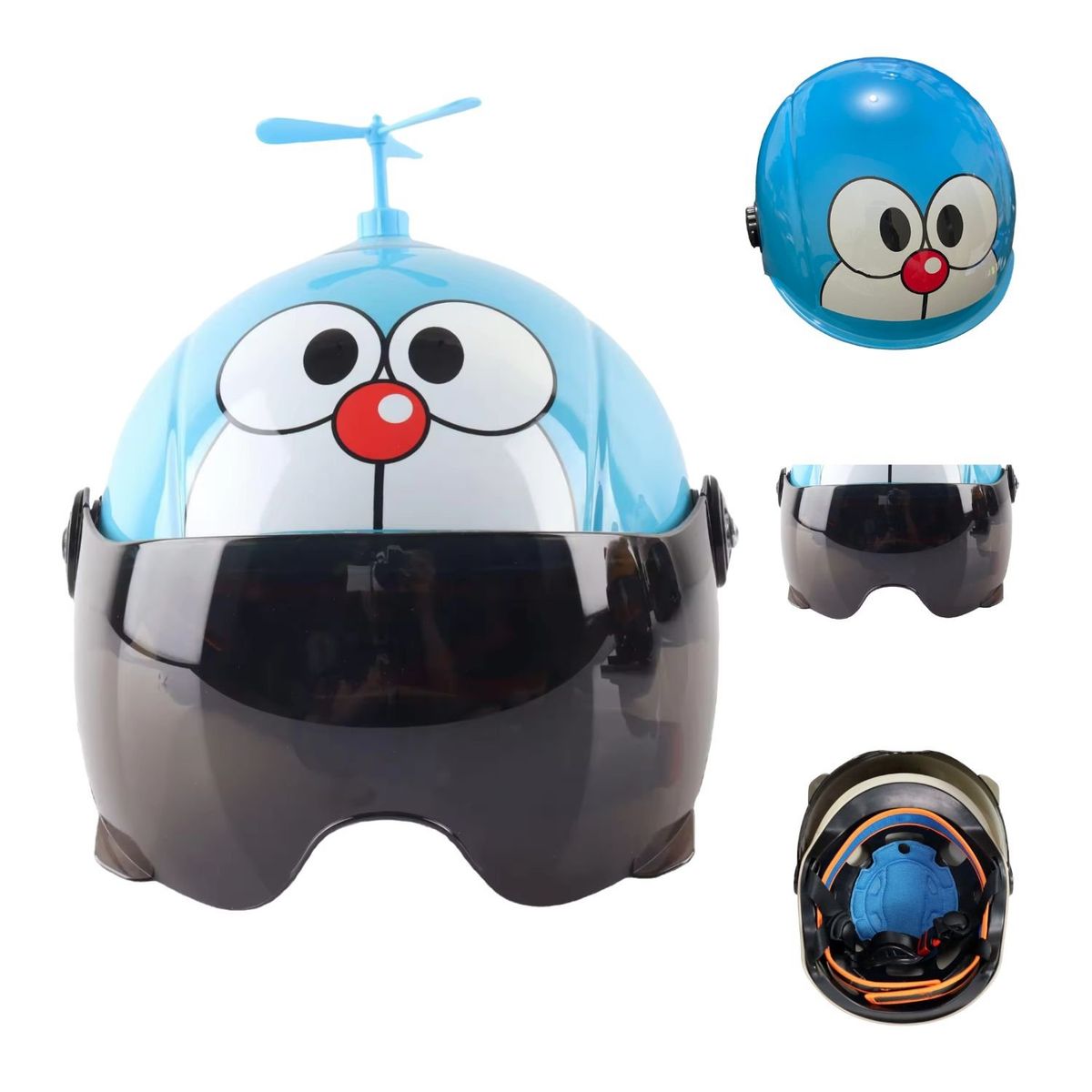 GENERICO - Casco de Proteccion Bicicleta Helicopter