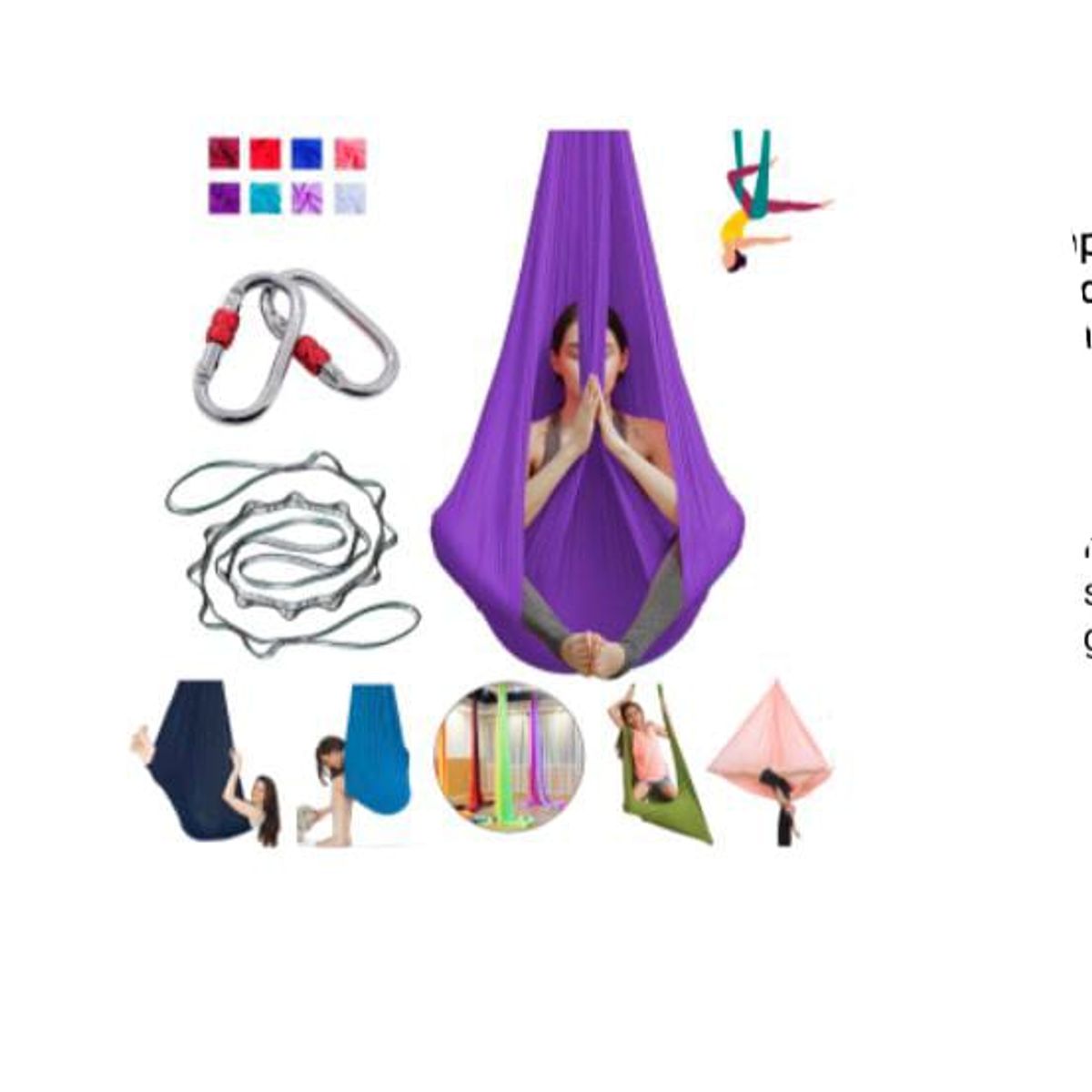 GENERICO - Columpio de Yoga Hamaca de Yoga