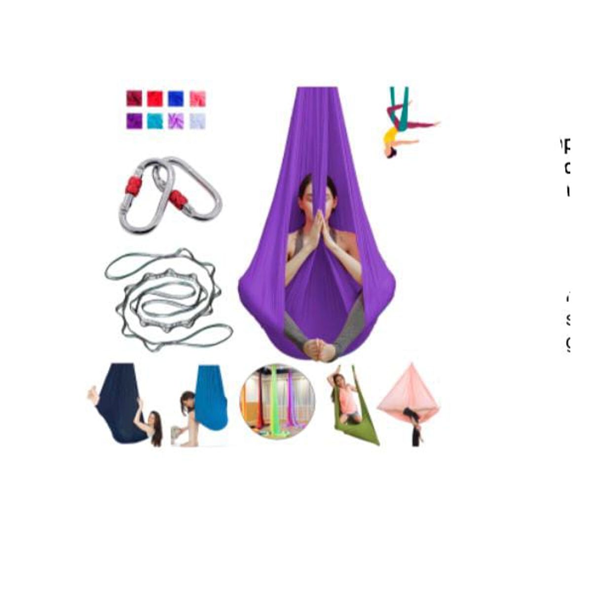 GENERICO - Columpio de Yoga Hamaca de Yoga